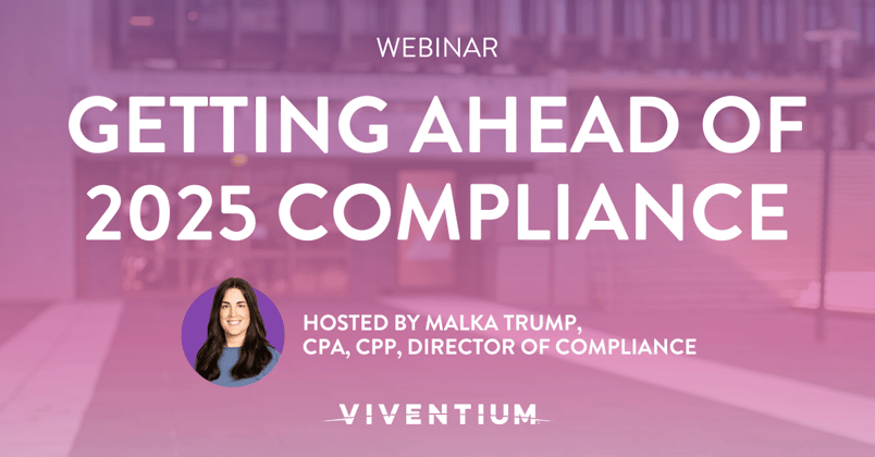 Getting Ahead of 2025 Compliance Webinar - Landscape