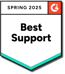 Best Support G2 Badge