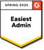 Easiest Admin G2 Badge