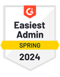 G2 Easiest Admin Spring 2024