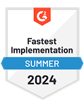 G2 Fastest Implementation Summer 2024